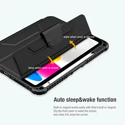 Чохол-книжка Nillkin Bumper Pro для Apple iPad 10.9 (2022-24) / 11 (A16) 2025 Black - мініатюра 4