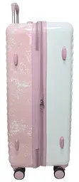 Валіза велика Madisson Snowball 65203 L 76x49x30 см полікарбонат Біло-рожевий - мініатюра 6