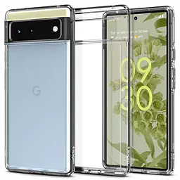 Оригінальний протиударний чохол Spigen Ultra Hybrid Crystal для Google Pixel 6 Clear (ACS03438)