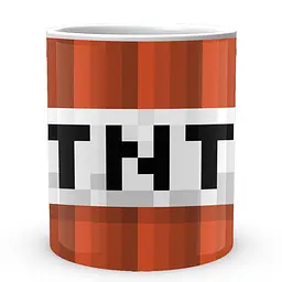 Кухоль GeekLand Minecraft Майнкрафт Динаміт Tnt MС.02.371 330 мл білий - мініатюра 2