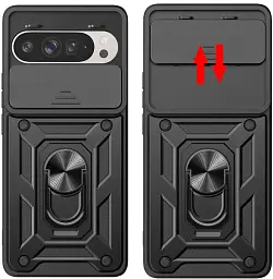 Панель BeCover Military для Google Pixel 9 Pro Black (712186) - мініатюра 2