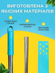 Швабра віник для прибирання  підлоги та  важкодоступних місць гнучка ультратонка телескопічна щітка з мікрофіброю для сухого та мокрого прибирання  Gospo G-0100 - мініатюра 3