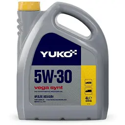 Моторна олива Yuko VEGA SYNT 5W-30 4л (4823110401460)