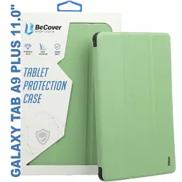 Чохол до планшета BeCover Soft Edge Samsung Galaxy Tab A9 Plus SM-X210/SM-X215/SM-X216 11.0" Green (710778) - мініатюра 4