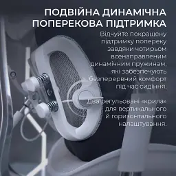 Крісло офісне Sihoo Doro S300 Mesh Light Grey (S300-M202) - мініатюра 7