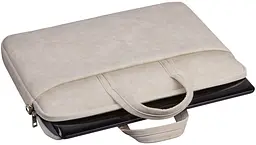 Сумка для ноутбука 15.6'' Defender Solid шкіра, кишеня, бежева - мініатюра 5