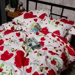 Набір наволочок Moon&Star Бязь Gold Люкс Scarlet Romance 60х60 см 2 шт - мініатюра 3