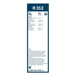 Щітка склоочисника Bosch 3 397 011 678 - мініатюра 6