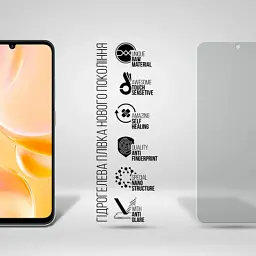 Плівка захисна Armorstandart Matte ZTE Blade A55 4G (ARM81352) - мініатюра 2