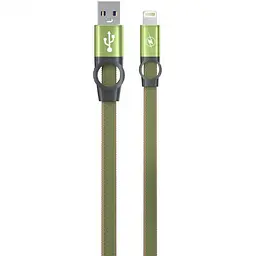 Зарядний кабель Gelius Pro Flexible 2 GP-UC07i iPhone X Green