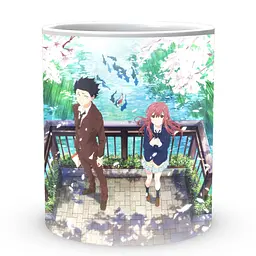 Кухоль GeekLand Silent Voice Форма голосу Нішимія Ішида SV 02.01 330 мл білий - мініатюра 2
