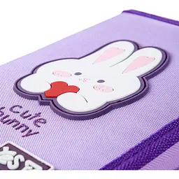 Пенал твердий Yes одинарний з двома клапанами HP-04 Cute Bunny (533740) - мініатюра 3