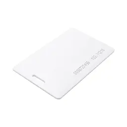 Безконтактна картка EM-Marine 1.8мм white, чип TK4100 с номером (1.8мм white, чіп TK4100 з номером) - мініатюра 2