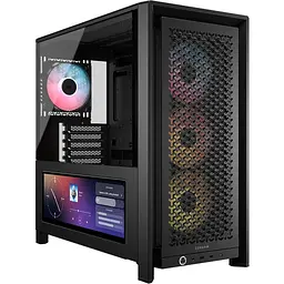 Корпус Corsair FRAME 4000D LCD RS ARGB Tempered Glass без БП Black (CC-9011326-WW)