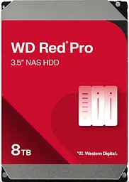 Жорсткий диск 8TB 3.5" 7200 256MB SATA Red Pro NAS WD teh0013529
