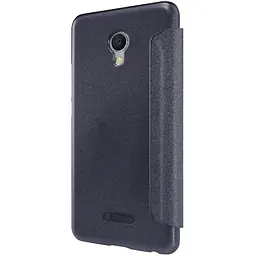 Чохол-книжка Nillkin Sparkle case Meizu M3e Black - мініатюра 5