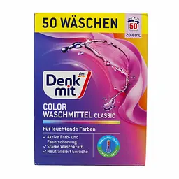 Порошок для прання для кольорових речей Denkmit 3 кг (50 прань)