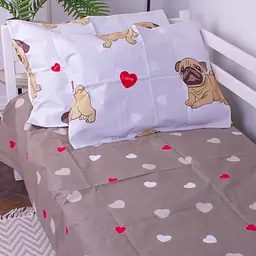 Комплект постільної білизни MirSon Kids Time 17-0566 Pug-dog дитячий - мініатюра 7