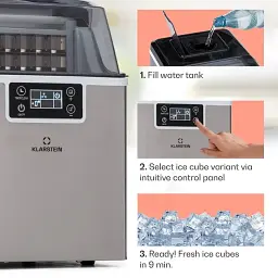 Льодогенератор Klarstein Chios Ice Cube Maker (10041143) Б/в - мініатюра 3