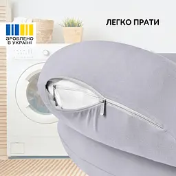 Подушка для годування Sei Design диванчик сіро-бежевий 60х70х16 см (8000036177_сірий-беж) - мініатюра 7