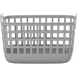 Кошик для зберігання Ardesto пластик PP 20.6x20x12.4 см 3 л cірий (ARHC2503GG) - мініатюра 3