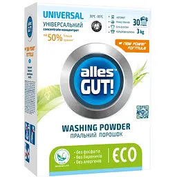 Пральний порошок Alles GUT! Eco Універсальний 3 кг (4820189880165)