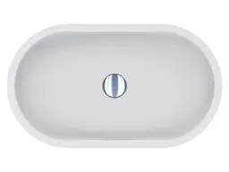 Умивальник Miraggio MARK 625 (0002690) Mirasoft, Матовий, Накладний, Білий - мініатюра 3
