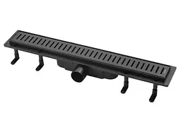 Лінійний трап Kroner KRP Harz SCH60 Sektion Schwarz із сухим затвором (CV029588)