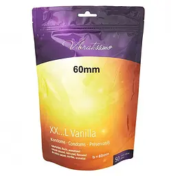 Презервативи - Vibratissimo XX ... L Vanilla, 60 мм, 50 шт. - мініатюра 2