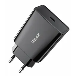 Мережевий адаптер живлення - зарядний пристрій Baseus Speed Mini 20 W 1 USB-C