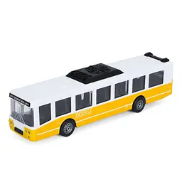 Іграшковий інерційний Автобус 6334(Yellow) гумові колеса, 16 см - мініатюра 3