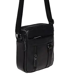 Чоловіча шкіряна сумка Borsa Leather K11169a-black - мініатюра 4