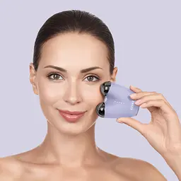 Мікрострумовий підтягувач обличчя GESKE MicroCurrent Face-Lifter 6 в 1 фіолетовий - мініатюра 7
