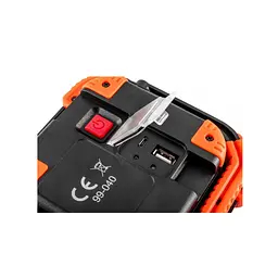 Прожектор Neo Tools акумулятор, 2600мАг, 3.7 Li-ion, 10 Вт + 3 Вт, 750+ 250 люме (99-040) - мініатюра 3