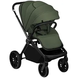 Коляска універальна Lionelo Mika Plus 2 в 1 green olive (LO-MIKA PLUS 2IN1 GREEN OLIVE) - мініатюра 2