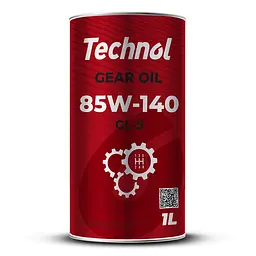 Трансмісійне масло Technol Gear Oil 85W-140 GL-5, 1л(TL90663)