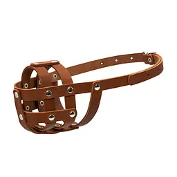 Намордник м'який "CoLLaR" №0 (спанієль) коричневий - мініатюра 2