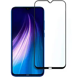 Захисне скло Full screen PowerPlant для XiaomiRedmi Note 8, Black