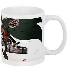 Кухоль GeekLand Атака Титанів Attack on Titan Вторгнення AT.02.028 330 мл білий - мініатюра 2