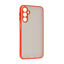 Чехол-накладка для Samsung Galaxy M34 5G (M346), Frosted Matte, красный, противоударный чехол с защитой всего корпуса, термополиуретан TPU + поликарбонат PC, ArmorStandart (ARM69713)