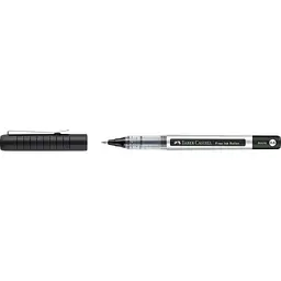 Ролер Faber-Castell Free Ink rollerball, колір чорнила чорний, 0,5 мм, одноразова (29194) - мініатюра 3