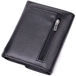 Жіночий гаманець з монетницею з натуральної шкіри ST Leather 19494 чорний - мініатюра 2