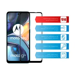 Скло захисне ACCLAB Full Glue MOTO G22 (1283126542206) - мініатюра 2