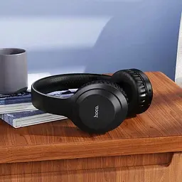 Навушники Hoco W37 Sound Active Noise Reduction BT headset | BT5.3, AUX, 33h, ANC | black - мініатюра 7