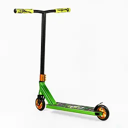Самокат трюковий Best Scooter 60х85 см Зелений 000231334 - мініатюра 4