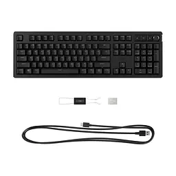 Клавіатура HyperX Alloy Rise PBT HX Red USB UA Black (7G7A3AA) - мініатюра 5