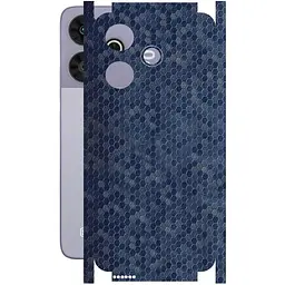 Захисна плівка StatusSKIN для Xiaomi Poco M6 Plus Корпус Вініл Соти сині