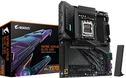 Материнська плата Gigabyte X870E Aorus Elite X3D Socket AM5