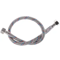 Шланг для води Zerix гайка 1/2'' - гайка 1/2'' (60 см) ZX1552 - мініатюра 3