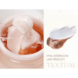 Зволожуючий ампульний крем з комбучею та гіалуроновою кислотою Medi peel hyal kombucha tea-tox cream 50 мл - мініатюра 2